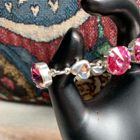 Handmade Swarovski Crystal “Crystal Rose Rivoli” - Picture 4 of 8